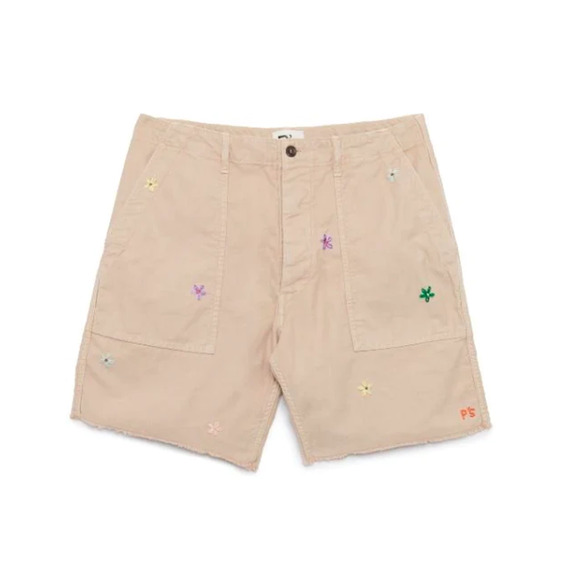 President's Men Bermuda Fatigue Gabardine Shorts Sand Size 34